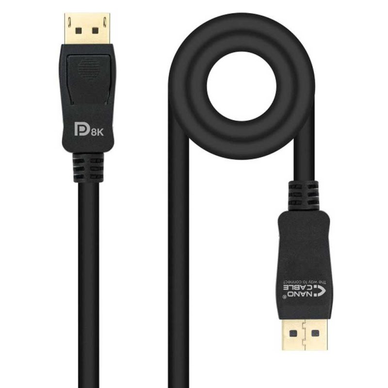 Audio and Video | 10.15.2501-L150 M/M DisplayPort 1.4 Cable 1.5 m Black Audio & Video Audio & Video