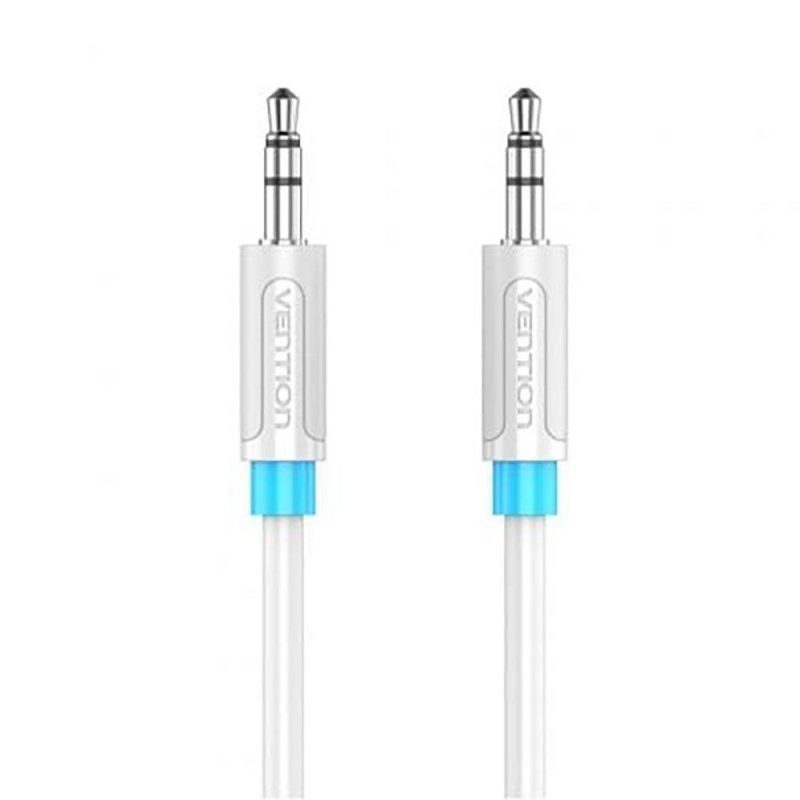 Audio and Video | VAS-A65-W080 80 cm Jack 3.5 Cable White Audio & Video Audio & Video